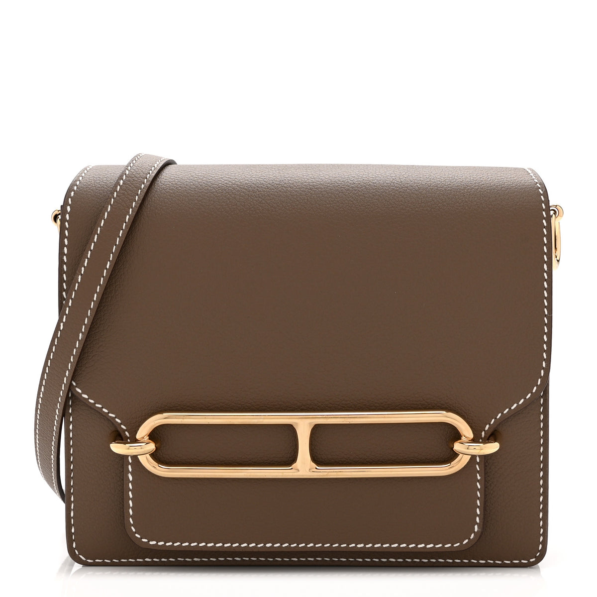 Hermes Evercolor Mini Sac Roulis Etoupe 1 of 10