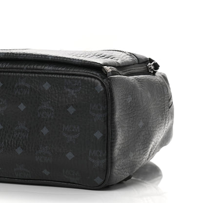 MCM Visetos Medium Studded Dual Stark Backpack Black 9 of 9