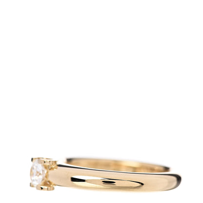 Cartier 18K Yellow Gold Diamond .29ct Louis Engagement Ring 52 6 3 of 5
