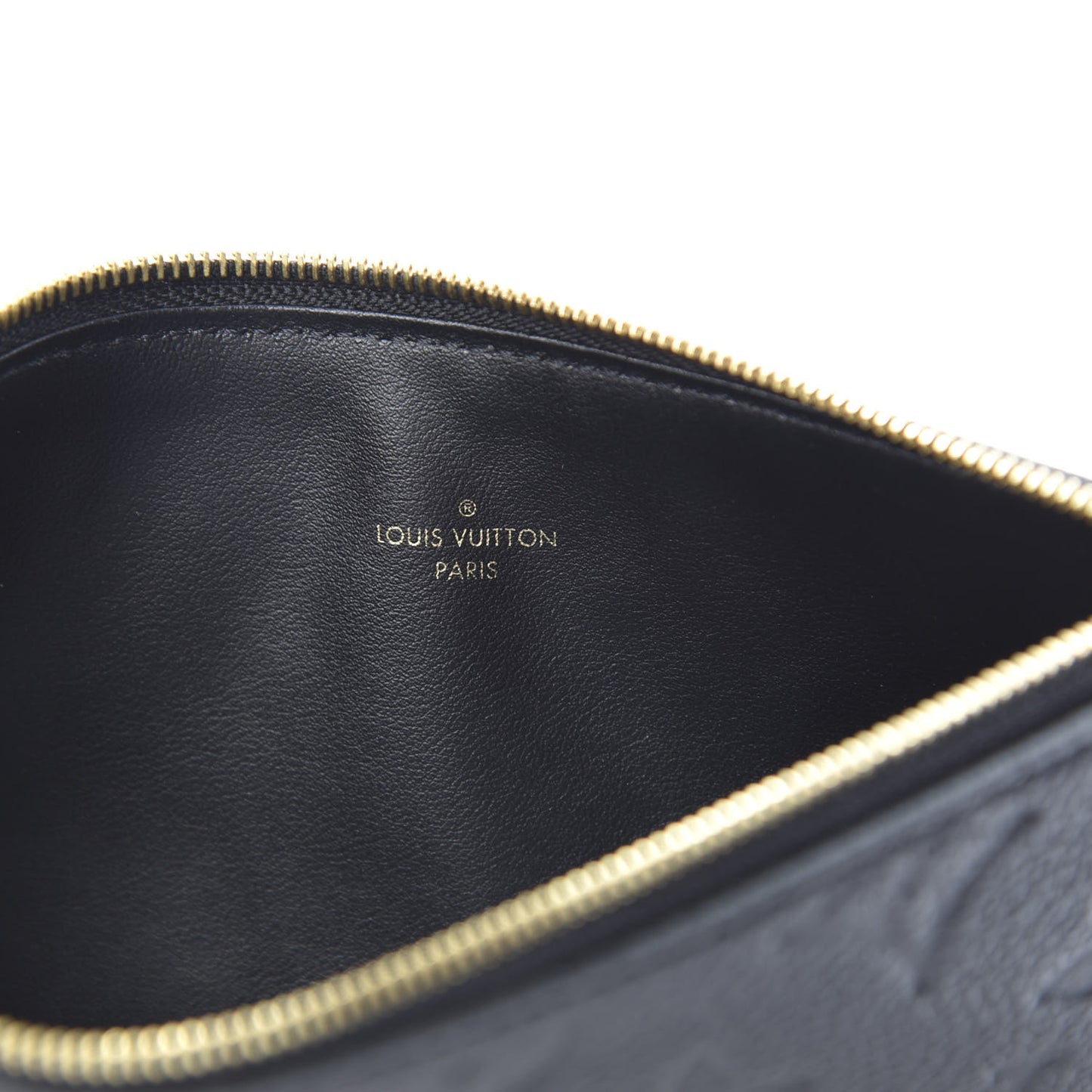 Empreinte Felicie Chain Wallet Zippered Insert Black