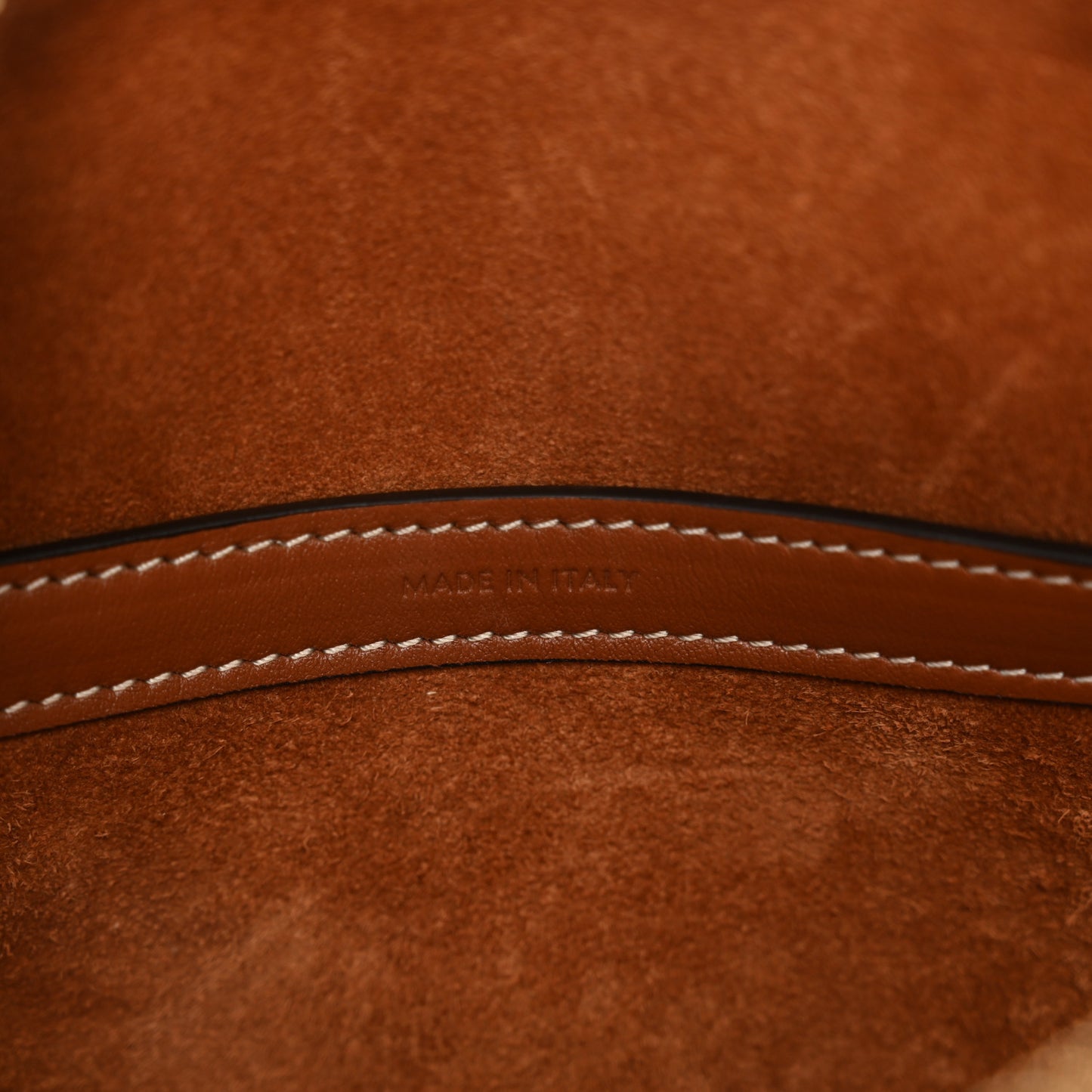 Smooth Calfskin Triomphe Small Boston Bag Tan