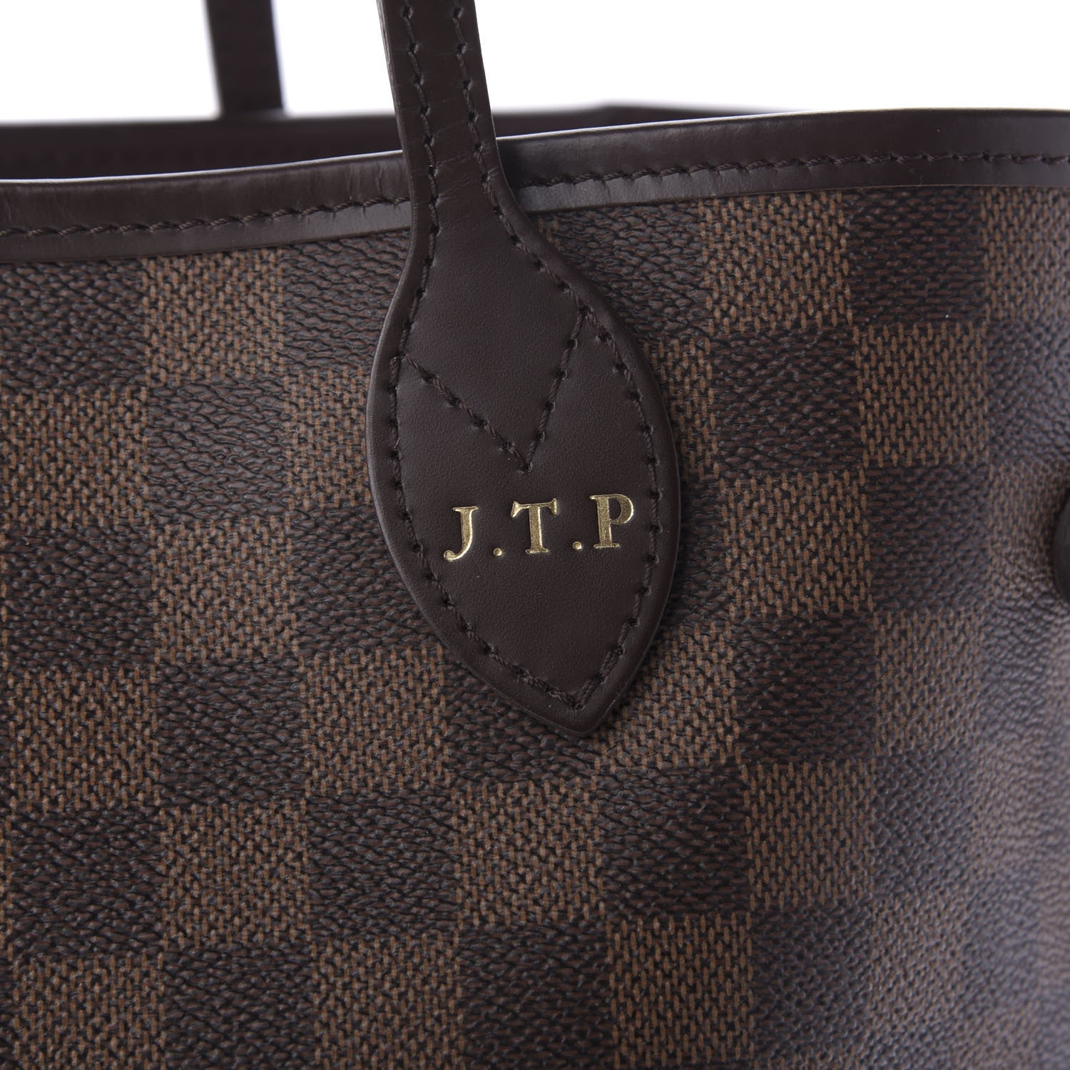 Louis Vuitton Damier Ebene Neo Neverfull MM Rose Ballerine 9 of 11