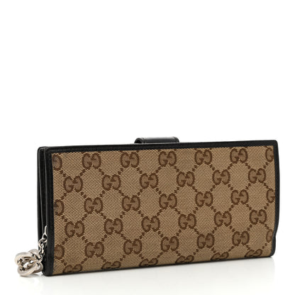 Gucci Monogram Twins Continental Wallet Dark Brown 3 of 8