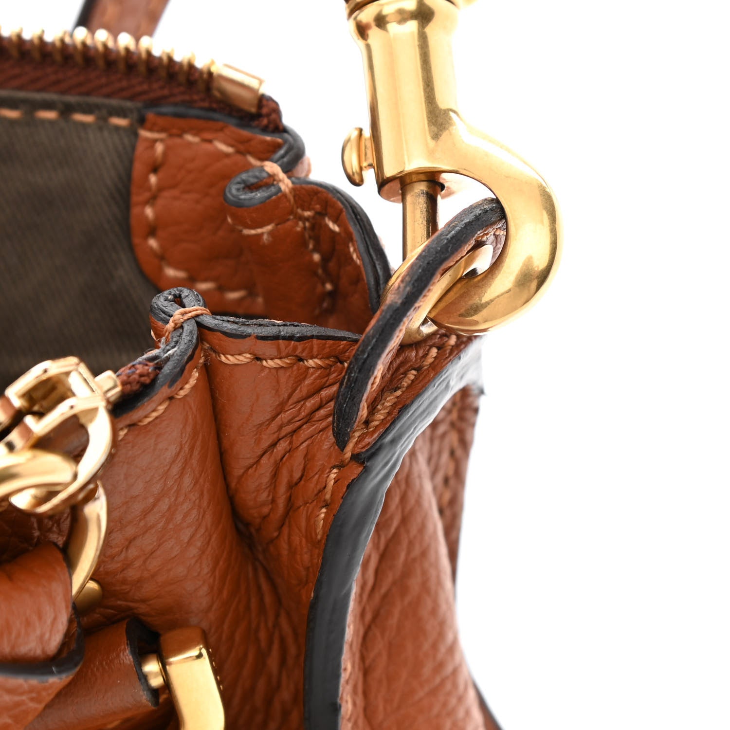 Chloe Calfskin Mini Marcie Satchel Tan 11 of 13