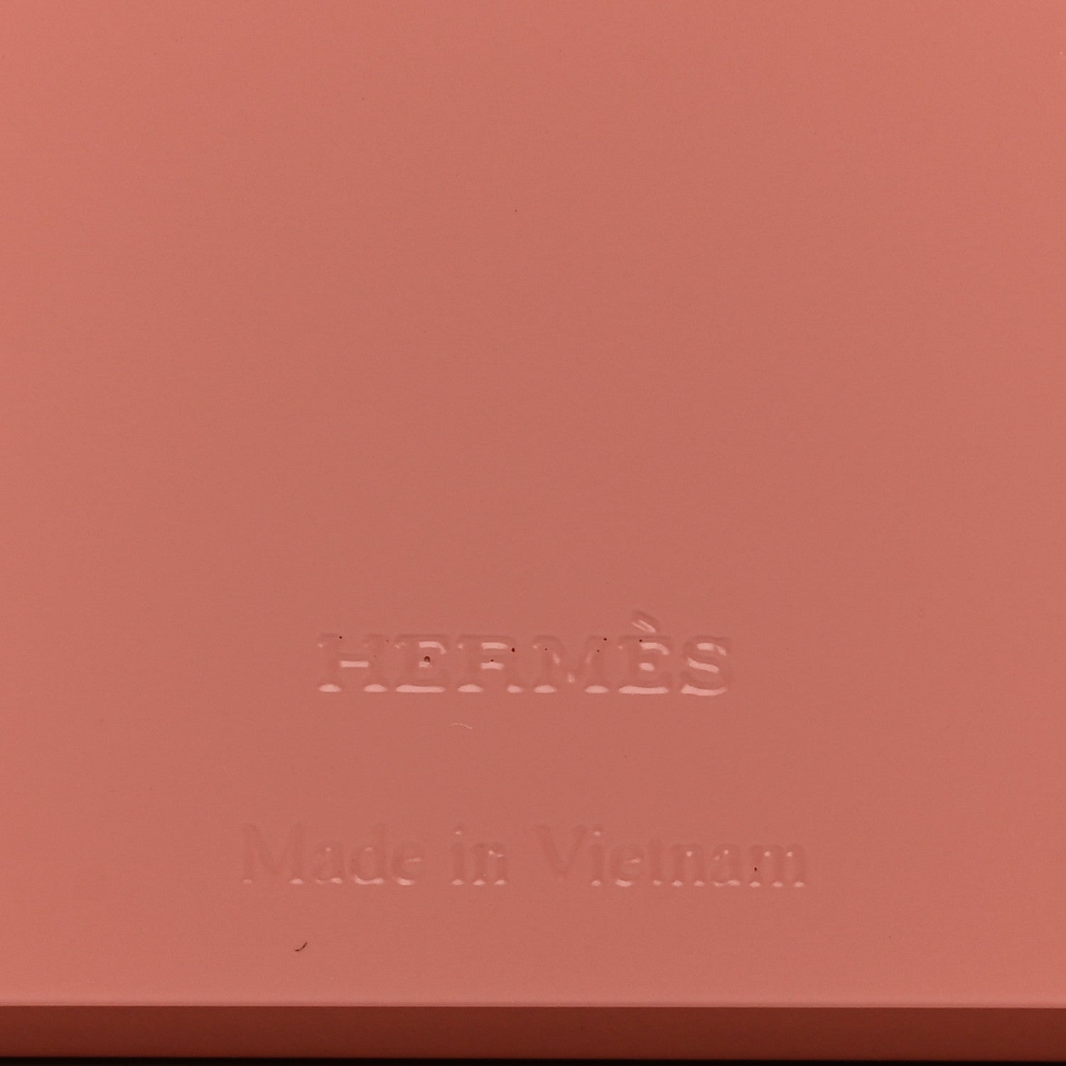 Hermes Lacquered Wood K-Box Tissue Box Pivoine Poudre 5 of 9