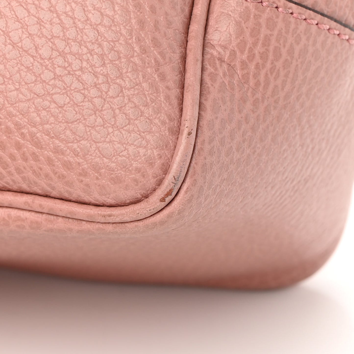 Monogram Small Bree Tote Beige Soft Pink