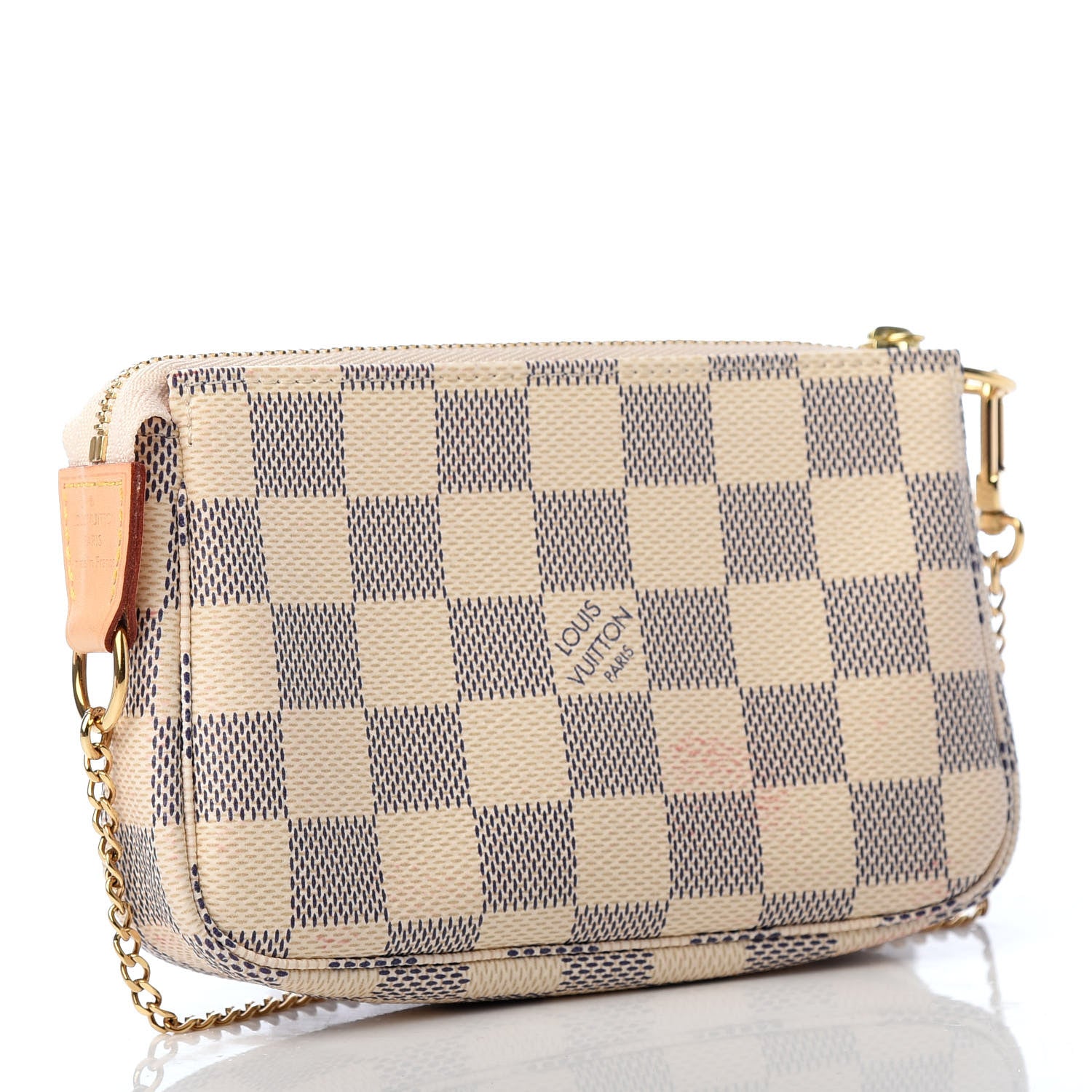 Louis Vuitton Damier Azur Mini Pochette Accessories 3 of 12