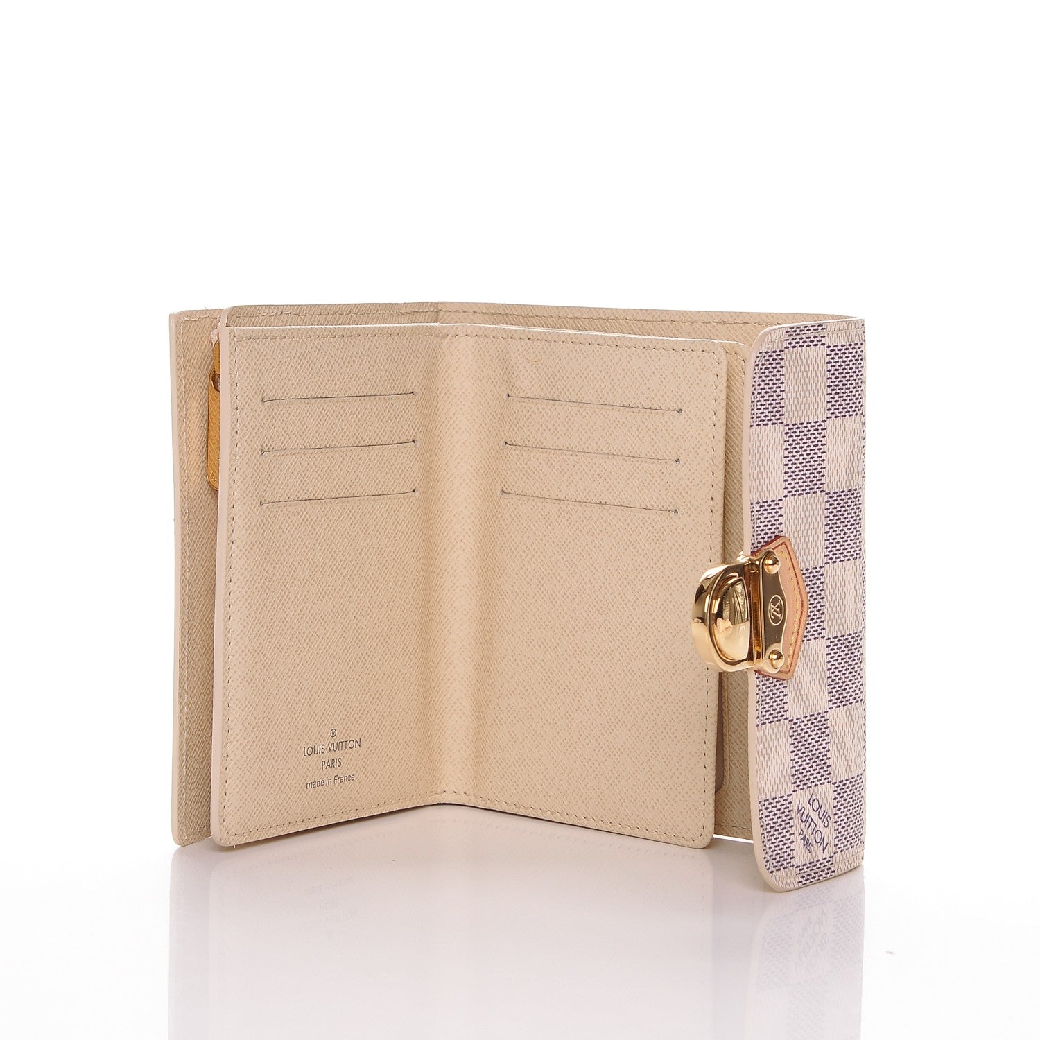 Louis Vuitton Damier Azur Joey Wallet 5 of 7