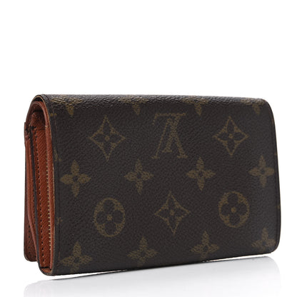 Louis Vuitton Monogram Porte-Monnaie Billets Tresor Wallet 2 of 11