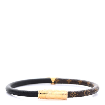 Louis Vuitton Monogram Daily Confidential Bracelet 19 Black 3 of 4