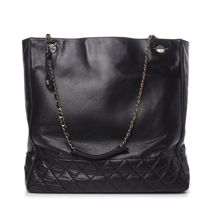 Chanel Lambskin Quilted Shoulder Bag Black 1 of 16