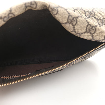 Gucci GG Supreme Monogram Belt Bag Dark Brown 5 of 10