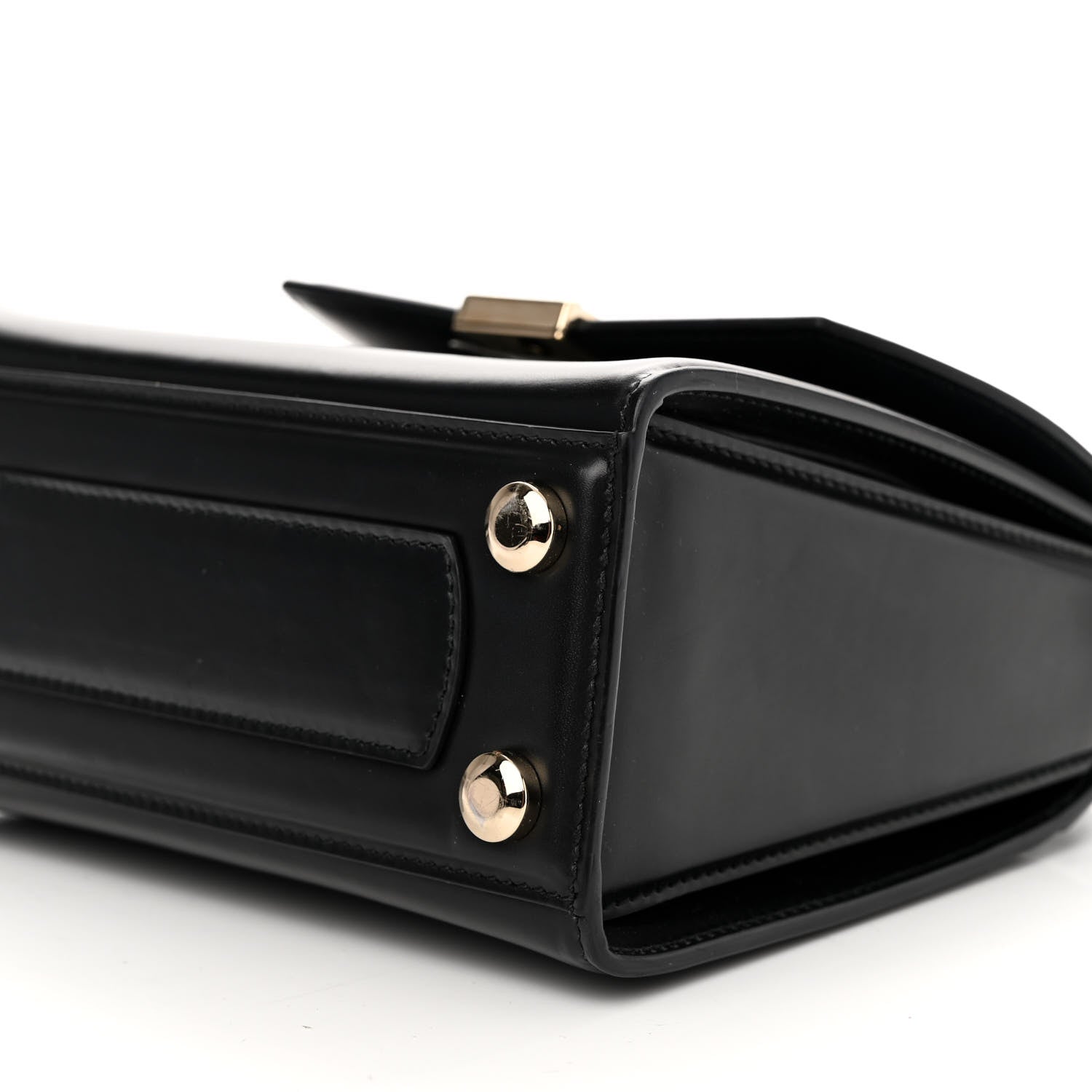 Salvatore Ferragamo Smooth Calfskin Small Boxyz Black 9 of 11