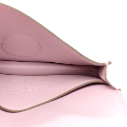 Hermes Evercolor Dogon Card Case Mauve Pale 7 of 8