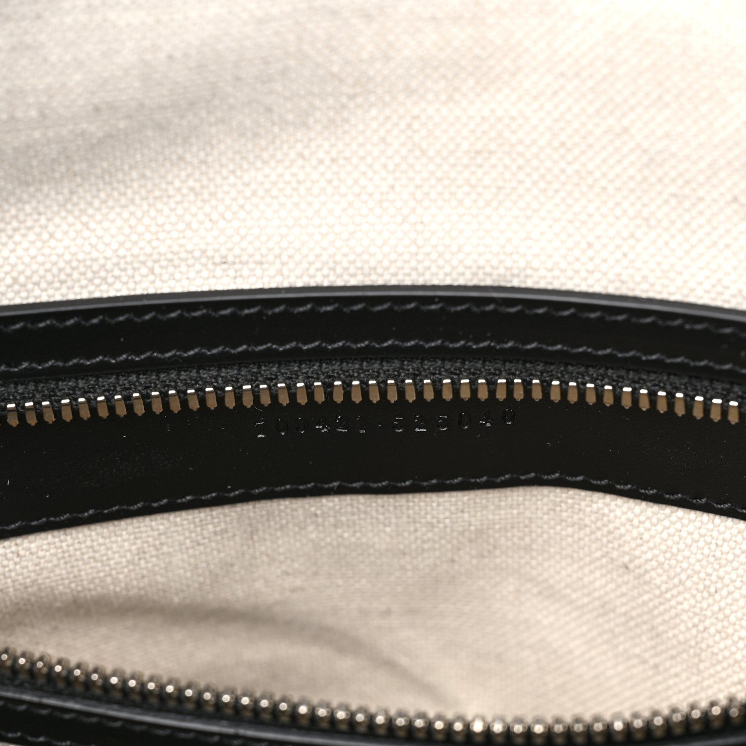 Gucci Calfskin GG Tennis Embossed Medium Tote Bag Black 6 of 8