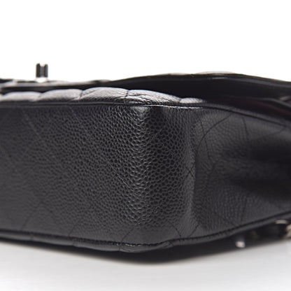 Chanel Caviar Quilted Medium Double Flap Black 9 of 11