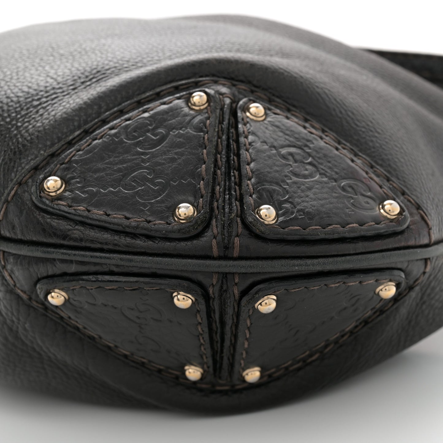 Calfskin Large Indy Top Handle Hobo Black