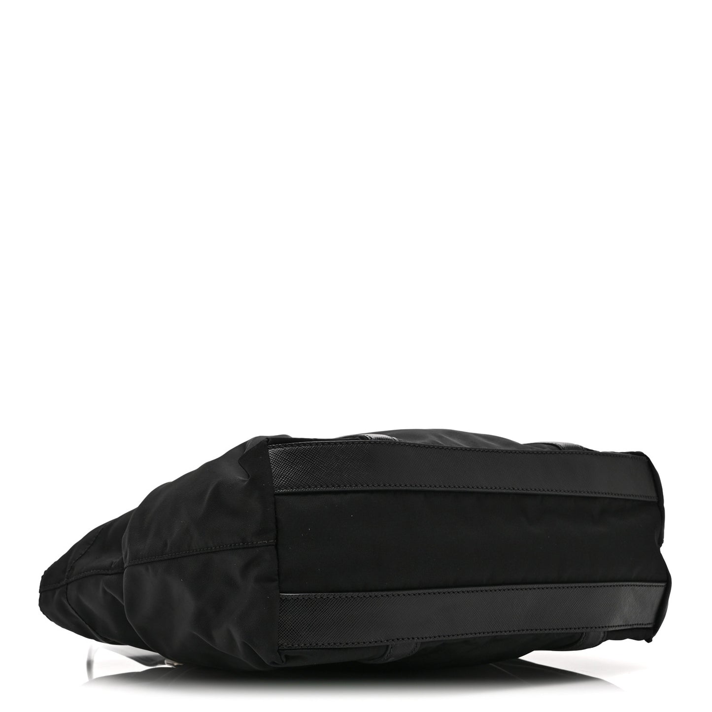 Tessuto Nylon Saffiano Tote Black