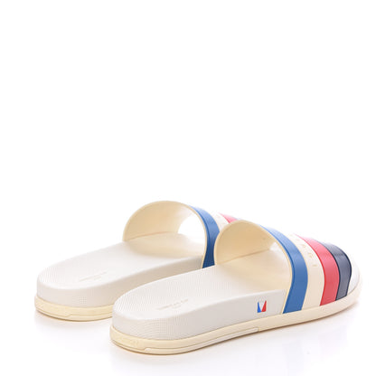 Louis Vuitton Rubber Mens Waterline Mule Sandals 11 White 4 of 15