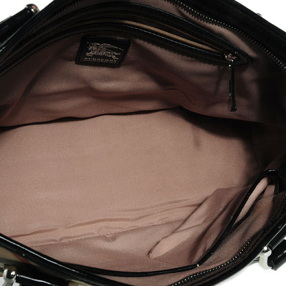 Burberry Supernova Check Stanton Tote Black 5 of 8