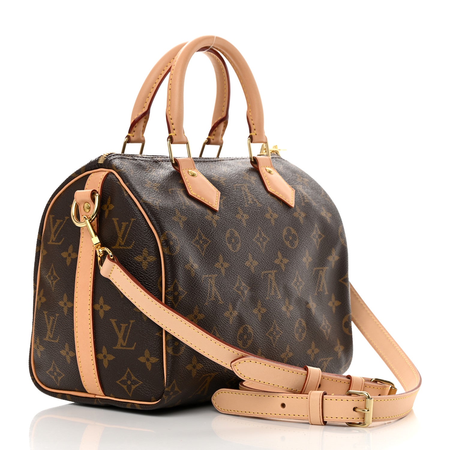 Louis Vuitton Monogram Speedy Bandouliere 25 3 of 13