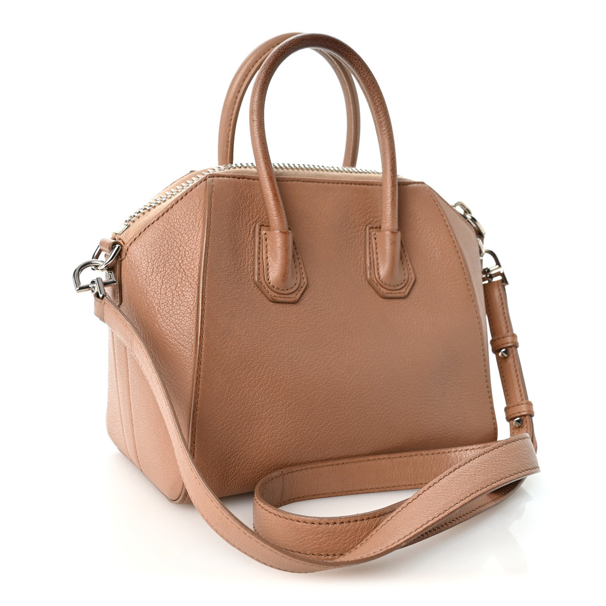 Sugar Goatskin Mini Antigona Powder