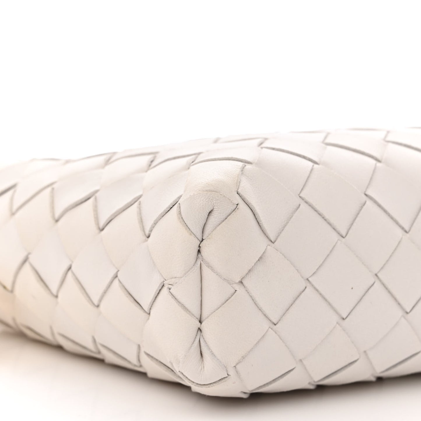 Nappa Intrecciato Crossbody White