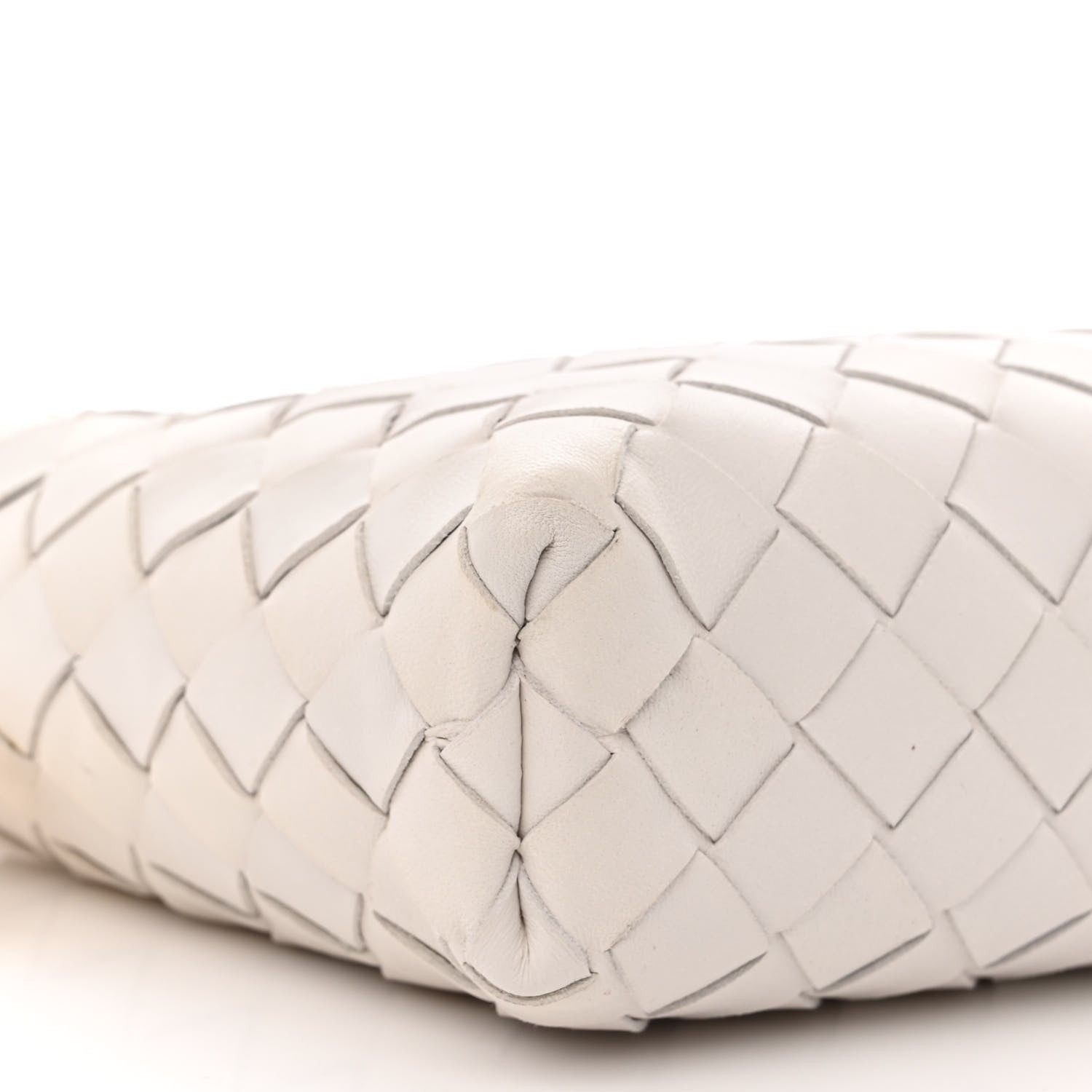 Bottega Veneta Nappa Intrecciato Crossbody White 9 of 10