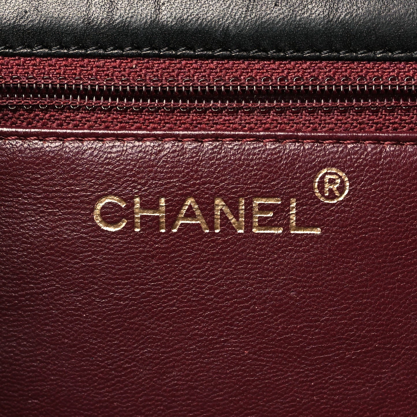 Lambskin Quilted Small Single Flap Black