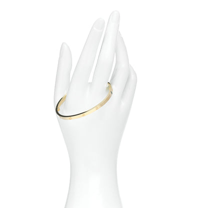 Cartier 18K Yellow Gold Small LOVE Bracelet 17 2 of 5