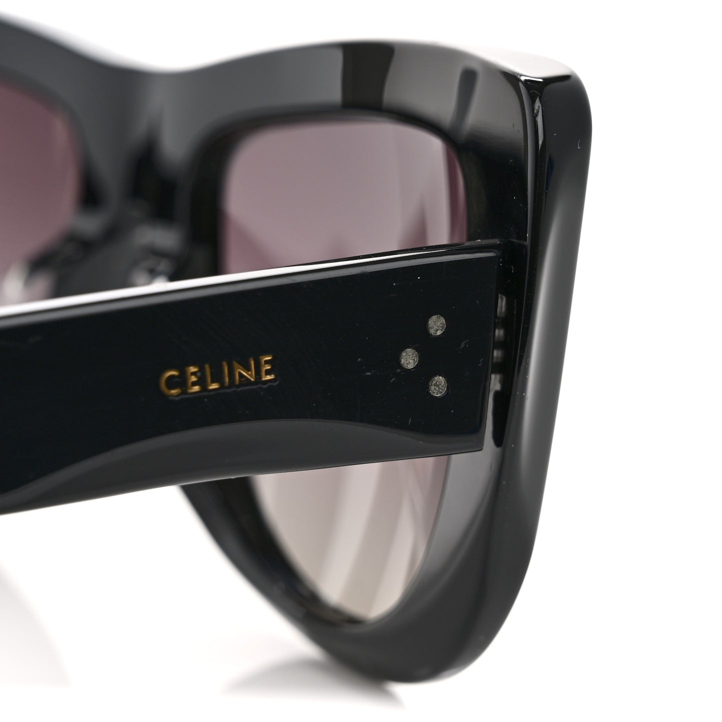 Acetate Square Sunglasses CL40157U Black