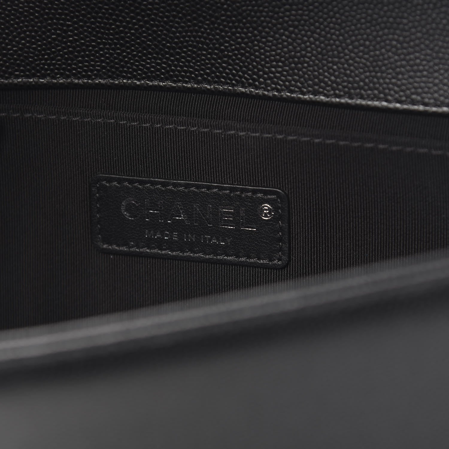 Chanel Caviar Quilted Medium Boy Flap Black 6 of 11