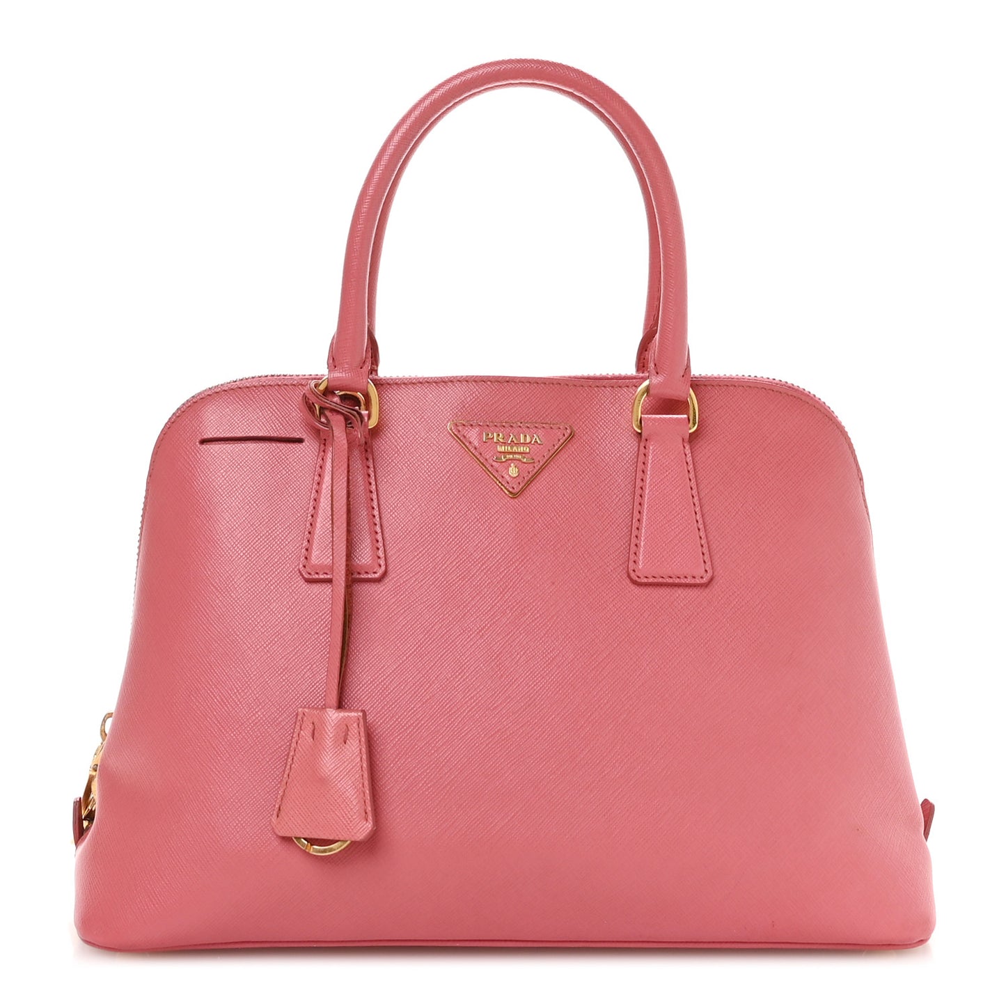 Saffiano Lux Medium Promenade Tote Peonia