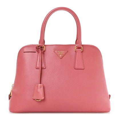 Prada Saffiano Lux Medium Promenade Tote Peonia 1 of 11