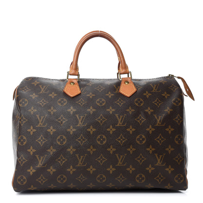 Louis Vuitton Monogram Speedy 35 1 of 10