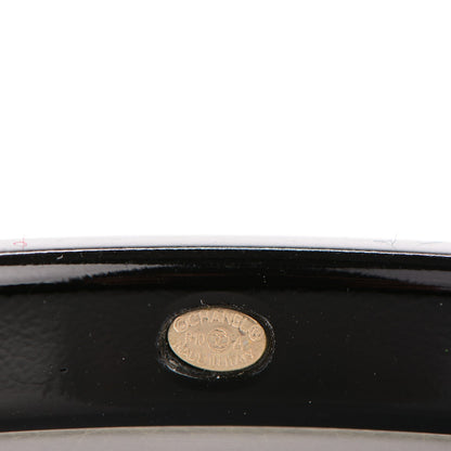 Chanel Resin Metal CC Bangle Black 4 of 4