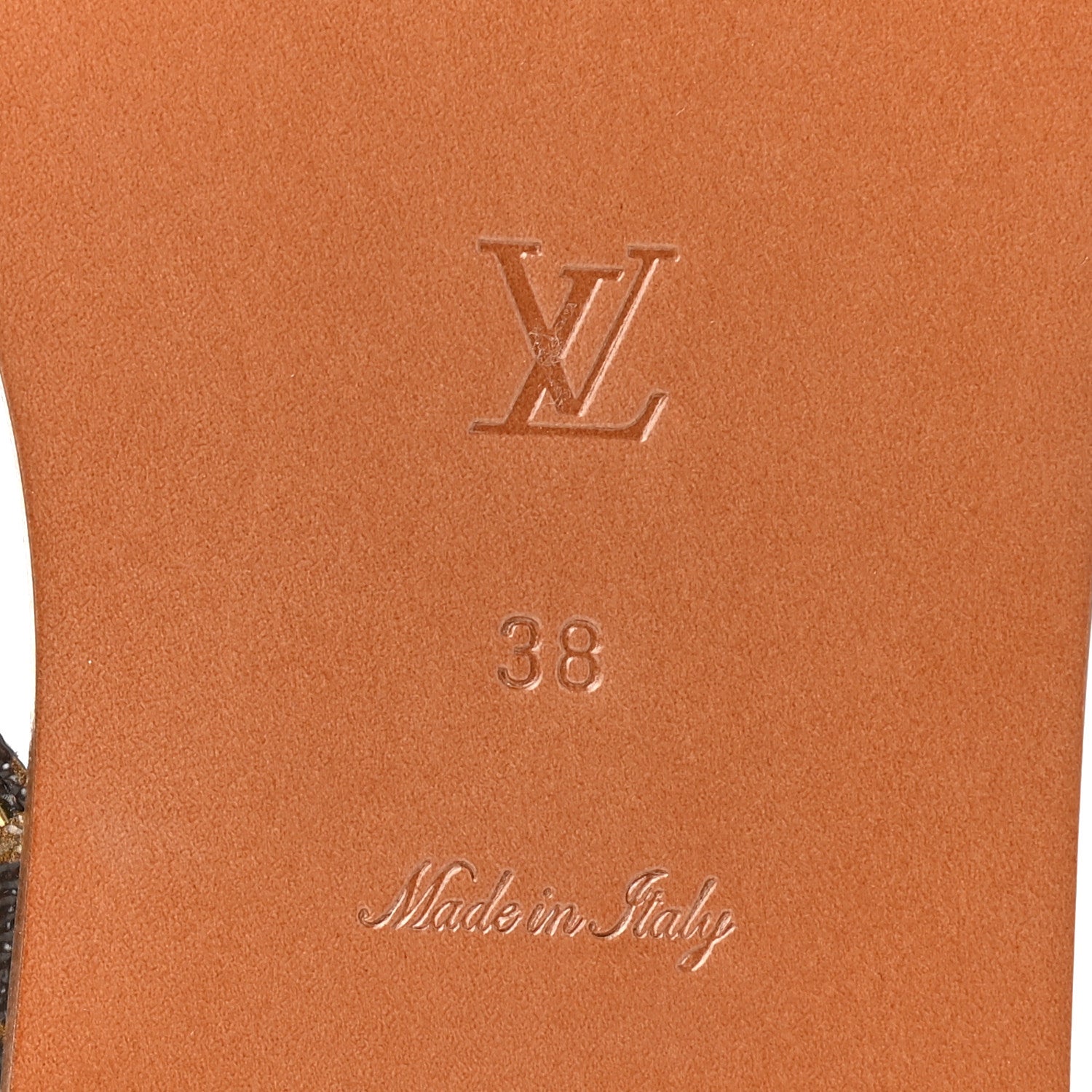 Louis Vuitton Monogram Sunny Flat Thong Sandals 38 Brown 6 of 8