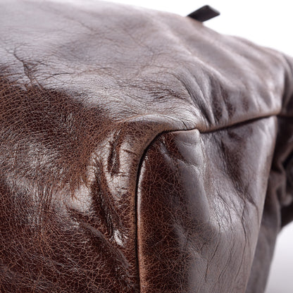 Prada Vitello Shine Shopping Satchel Brown 21 of 23