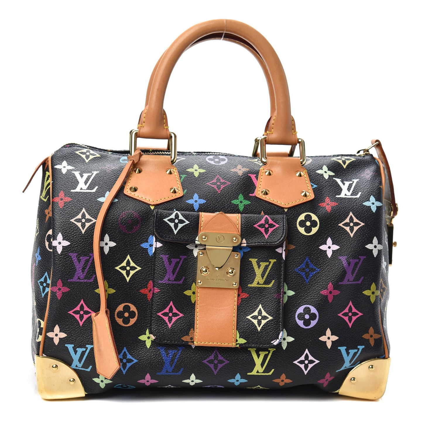 Monogram Multicolor Speedy 30 Black