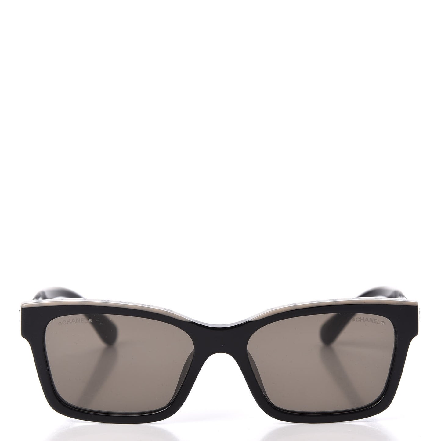 Acetate Square Sunglasses 5417-A Black