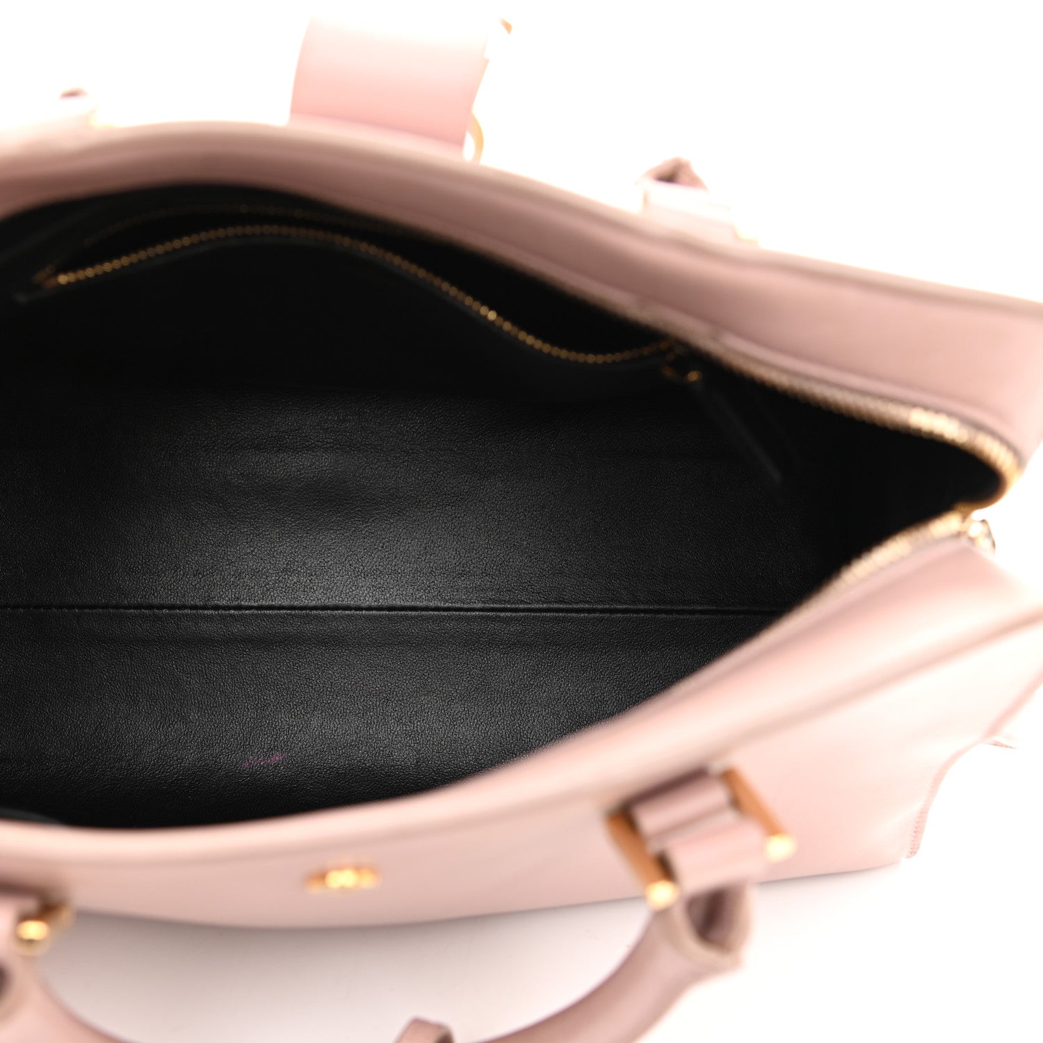 Saint Laurent Smooth Calfskin Small Monogram Cabas Pink 5 of 13