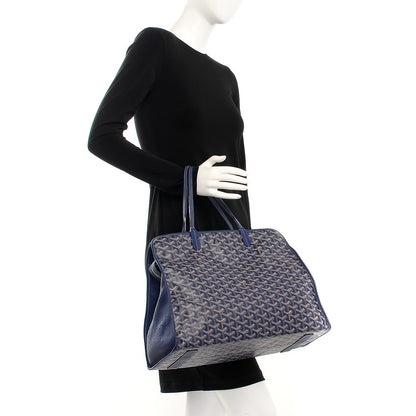 Goyard Goyardine Sac Hardy Pet Carrier PM Navy 2 of 10