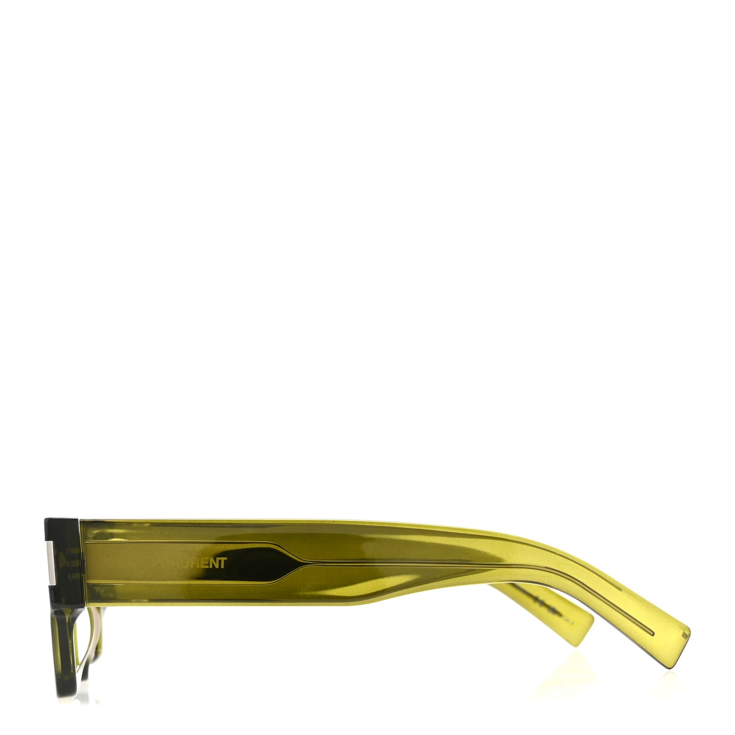 Saint Laurent Acetate SL 572 Sunglasses Green 3 of 7