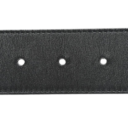 Gucci Moon Calfskin Pearl Double G 40mm Belt 85 34 Black Cream 4 of 7