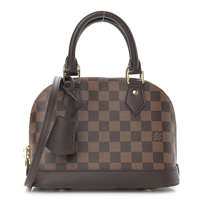 Louis Vuitton Damier Ebene Alma BB 1 of 10