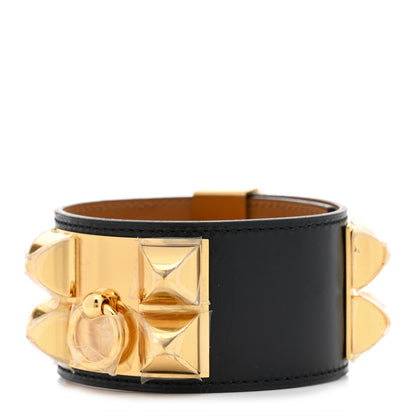 Hermes Swift Collier De Chien CDC Bracelet L Black 1 of 8