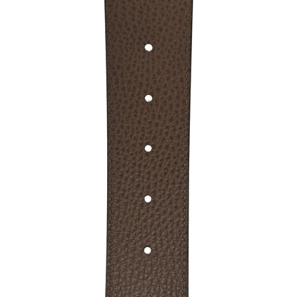 Gucci Calfskin 1973 Reversible Belt 90 36 Black Brown 6 of 6