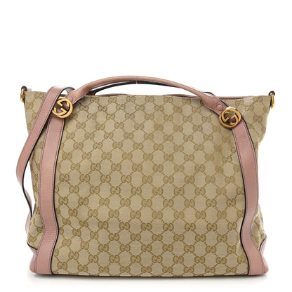 Gucci Monogram Medium Miss GG Top Handle Bag Pink 1 of 10