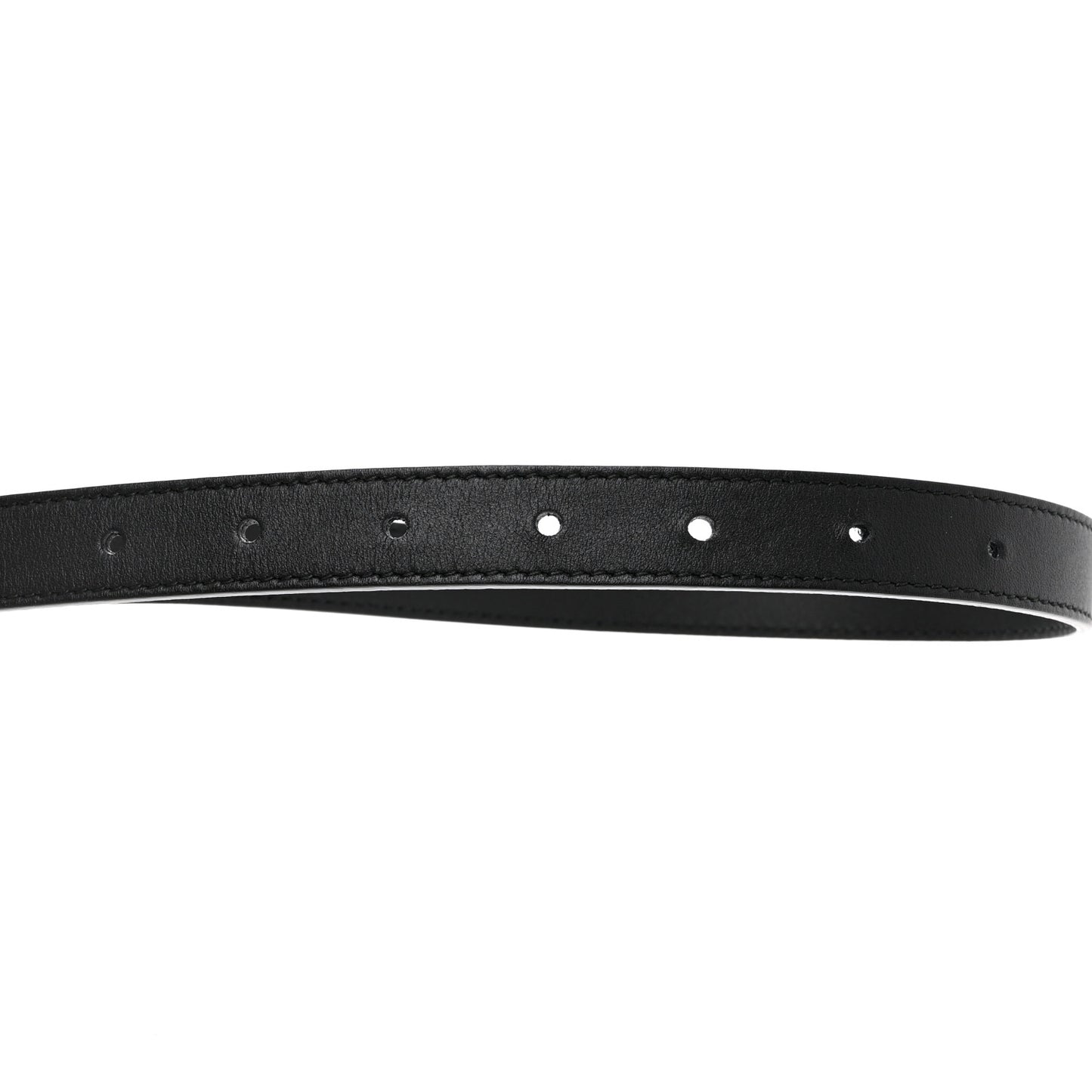 Calfskin Double G 20mm Belt 75 30 Black
