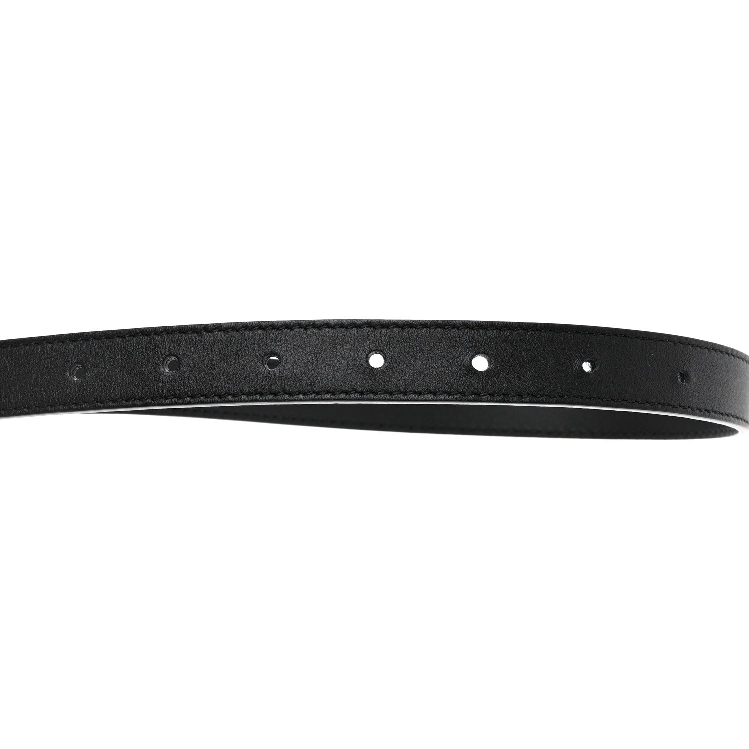 Gucci Calfskin Double G 20mm Belt 75 30 Black 3 of 6